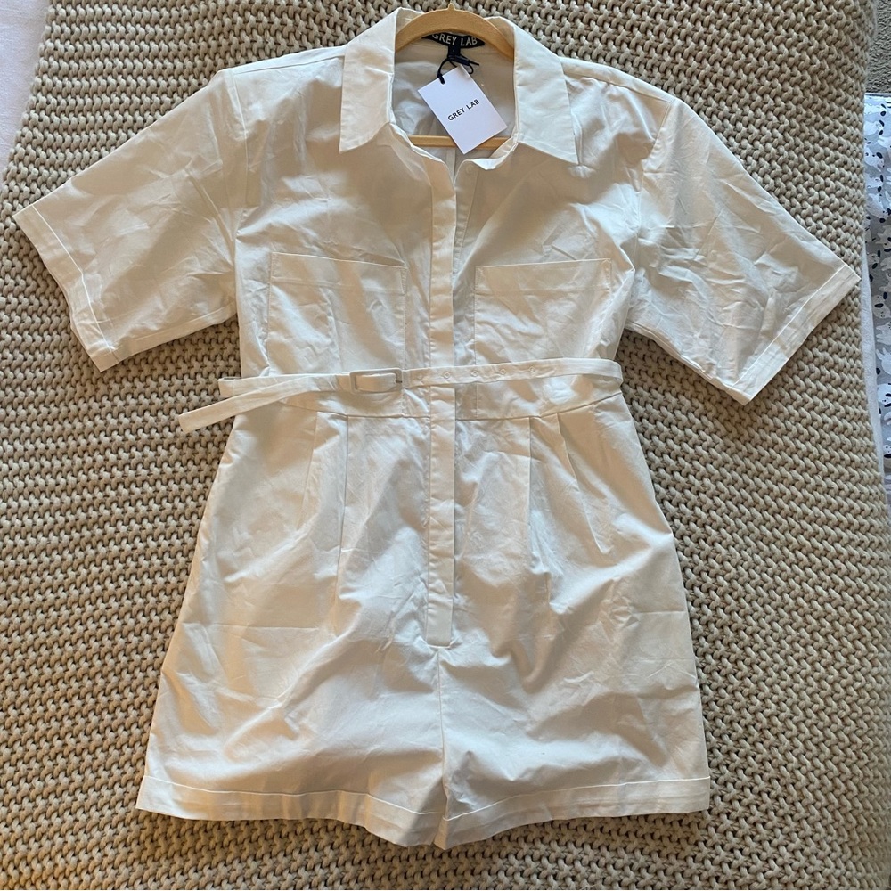 NWT White Romper